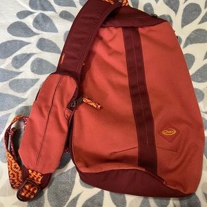 Chaco Burnt Orange Sling Backpack. EUC. Beautiful colors.